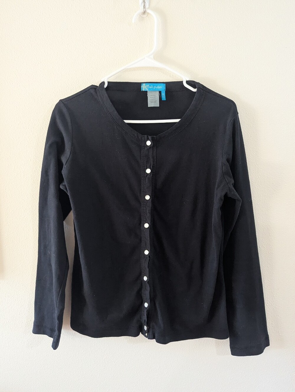 Pearl Snap Knit Top